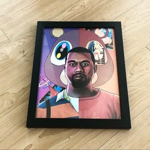 KANYE WEST ART PRINT